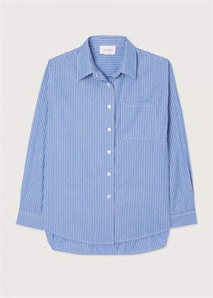 Zatubay skjorte Aqua Stripes American Vintage 